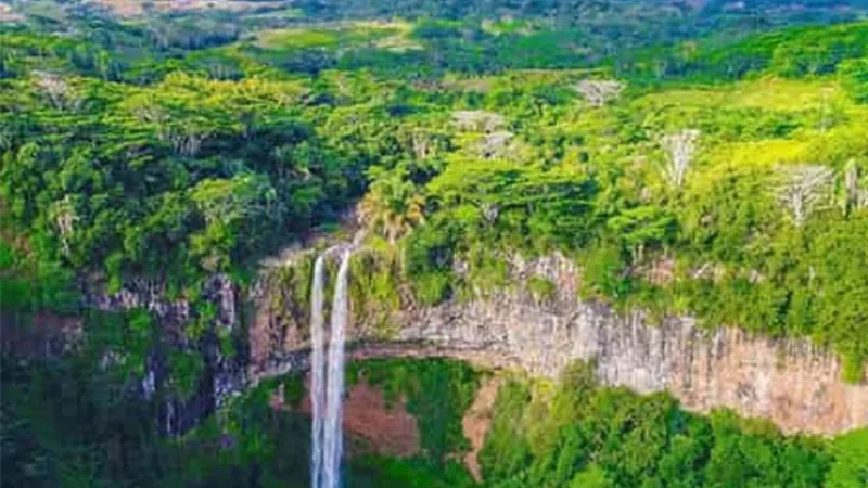 Chamarel Waterfall