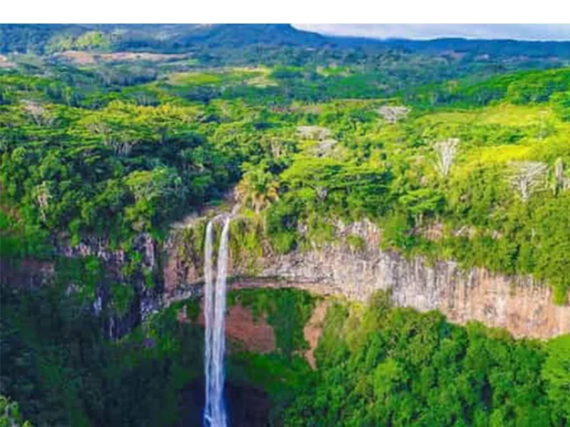 Chamarel Waterfall